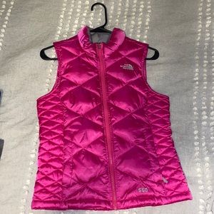 The North Face vest.